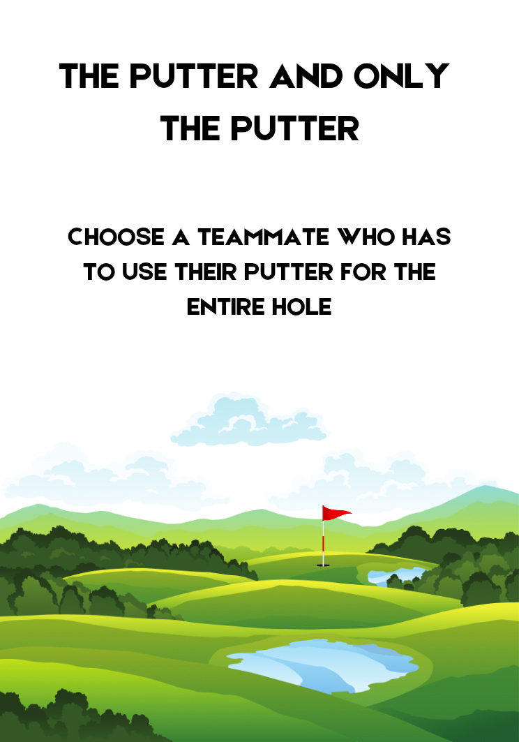Not So Serious Golf Cards